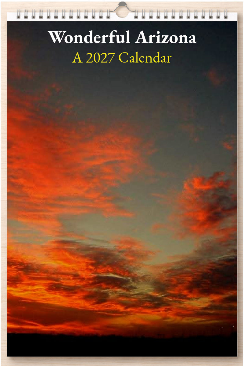 Wonderful Arizona: A 2027 Calendar