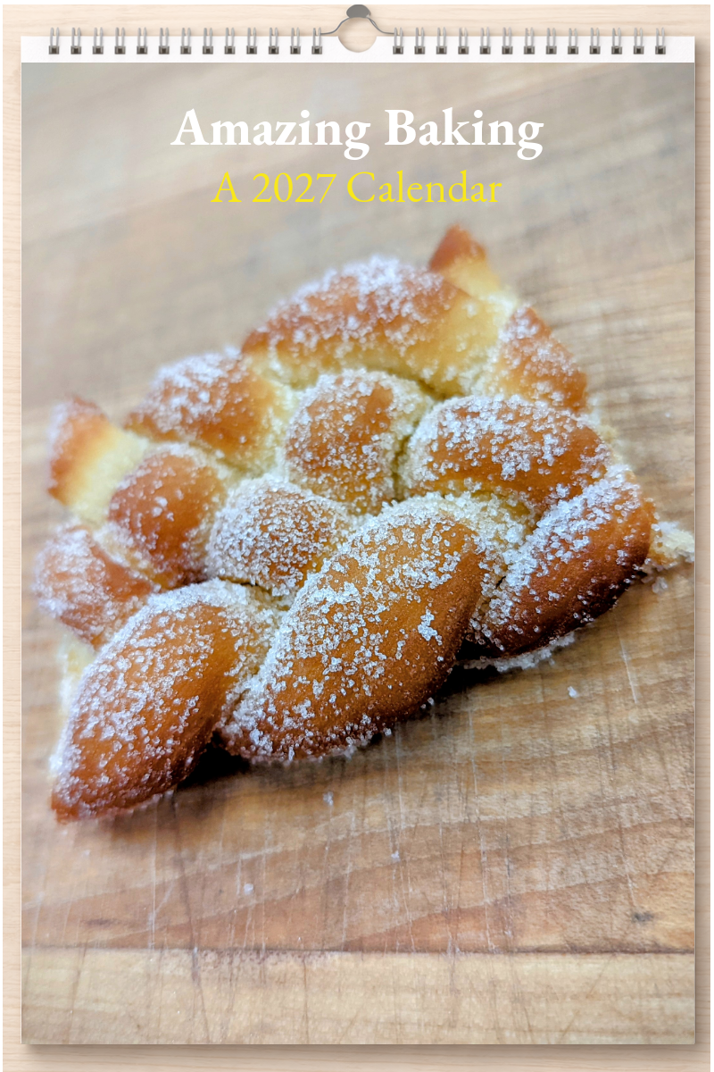 Amazing Baking: A 2027 Calendar