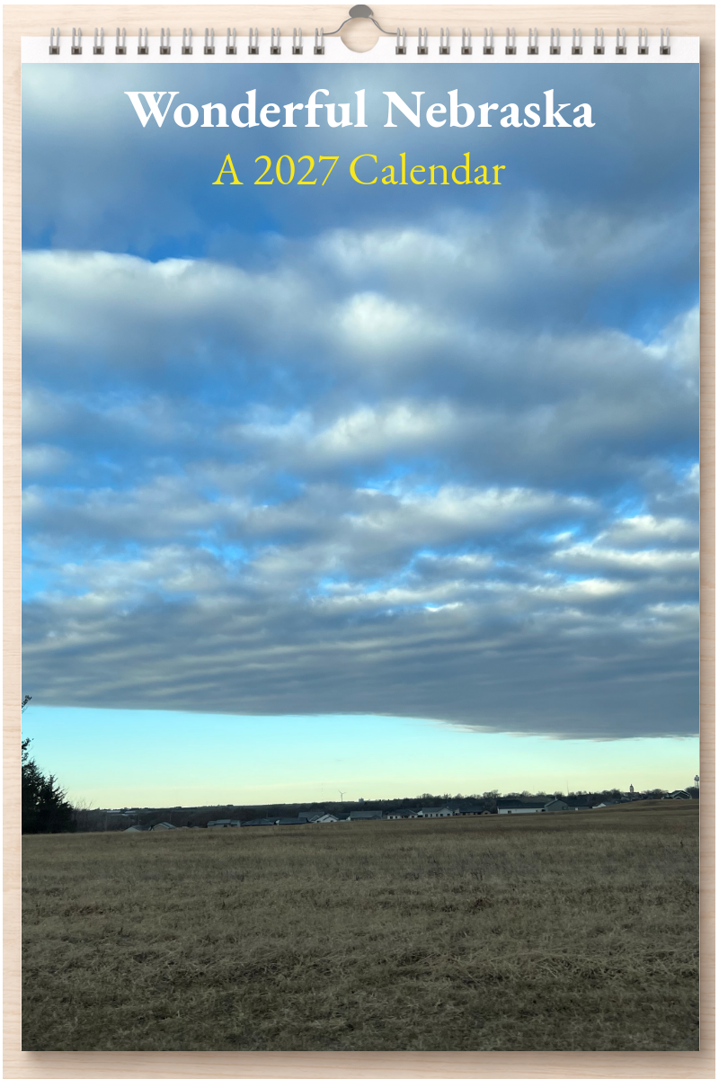 Wonderful Nebraska: A 2027 Calendar