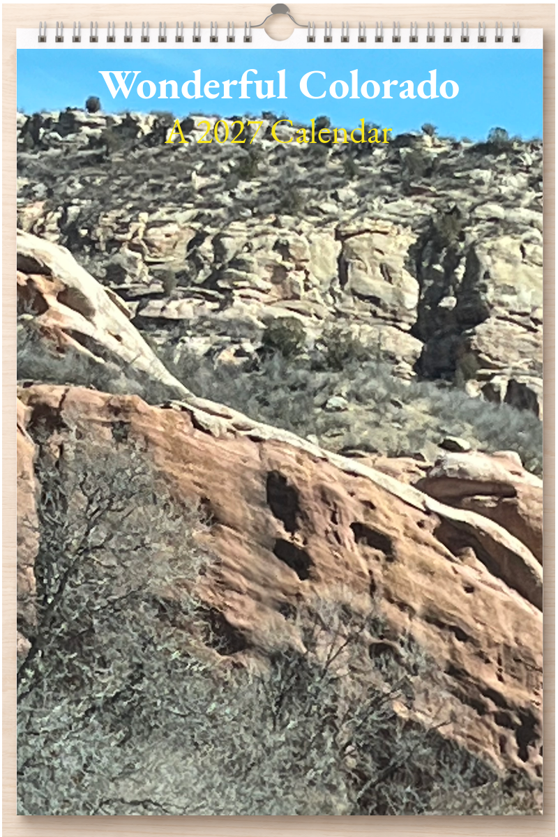 Wonderful Colorado: A 2027 Calendar