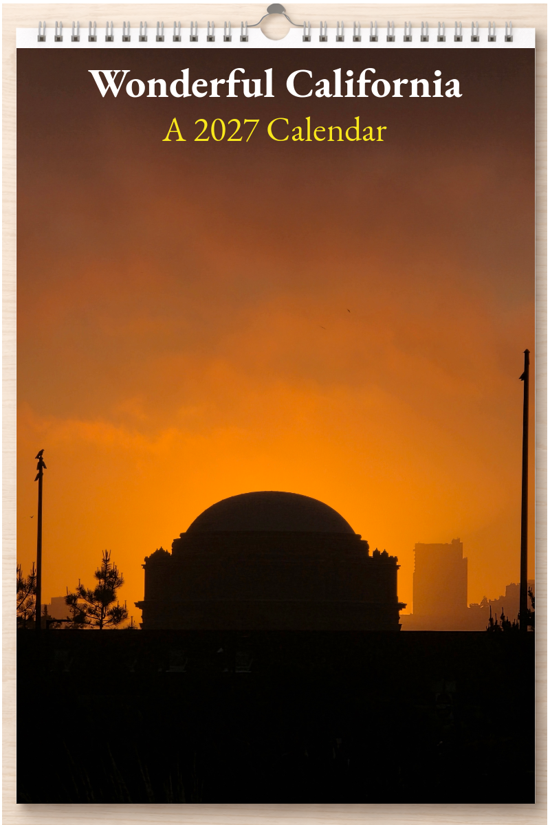 Wonderful California: A 2027 Calendar