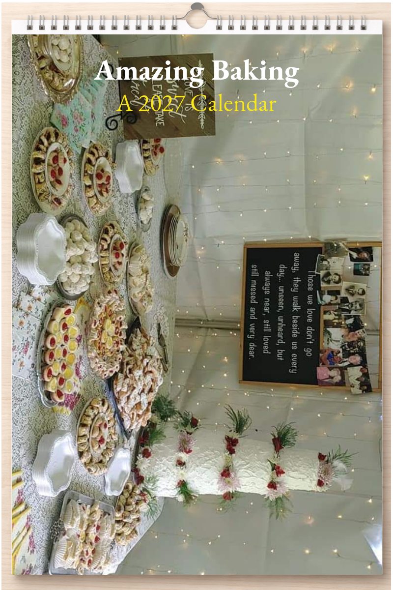 Amazing Baking: A 2027 Calendar