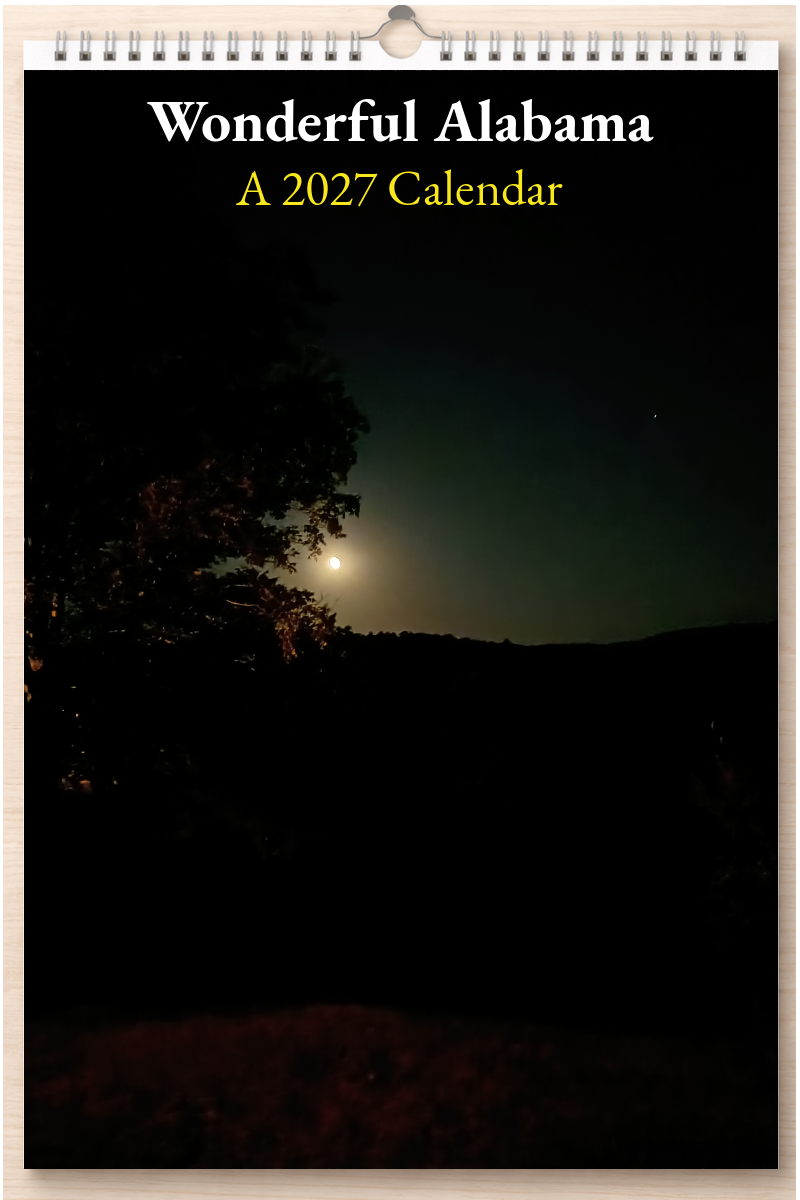 Wonderful Alabama: A 2027 Calendar