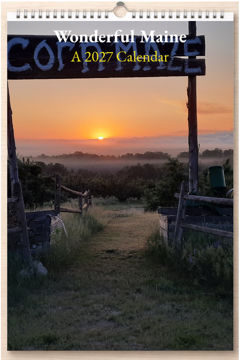Wonderful Maine: A 2027 Calendar