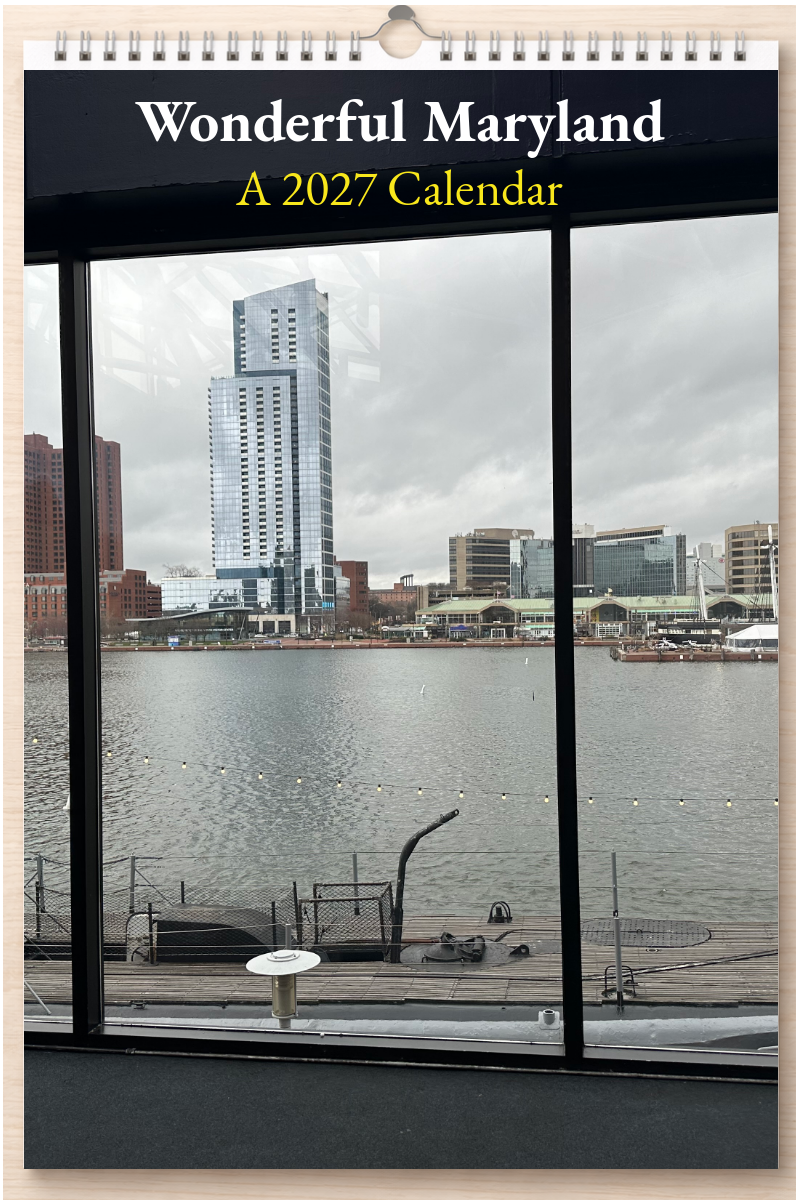 Wonderful Maryland: A 2027 Calendar