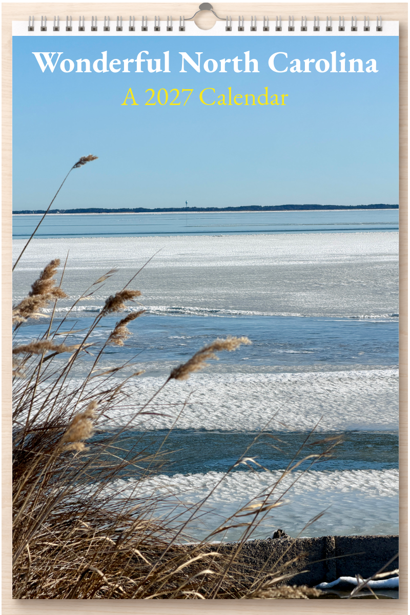 Wonderful North Carolina: A 2027 Calendar