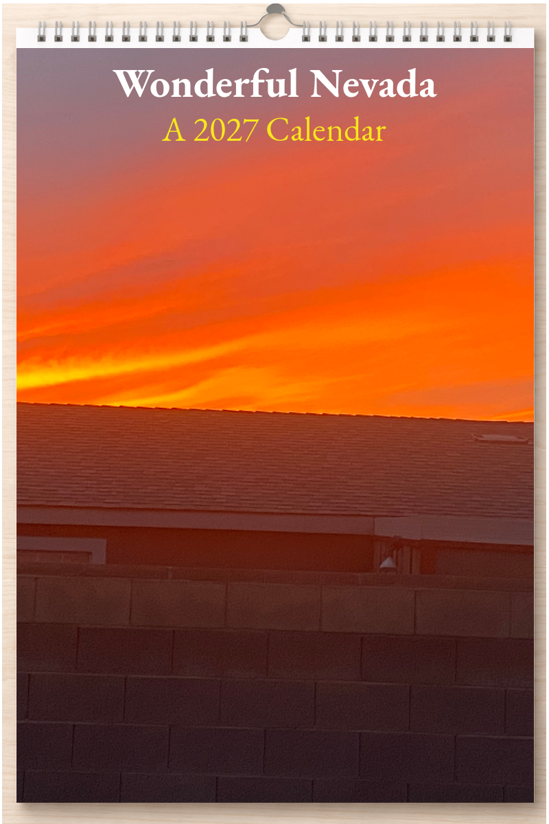 Wonderful Nevada: A 2027 Calendar