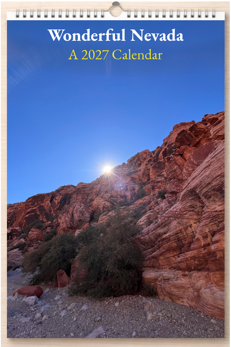 Wonderful Nevada: A 2027 Calendar