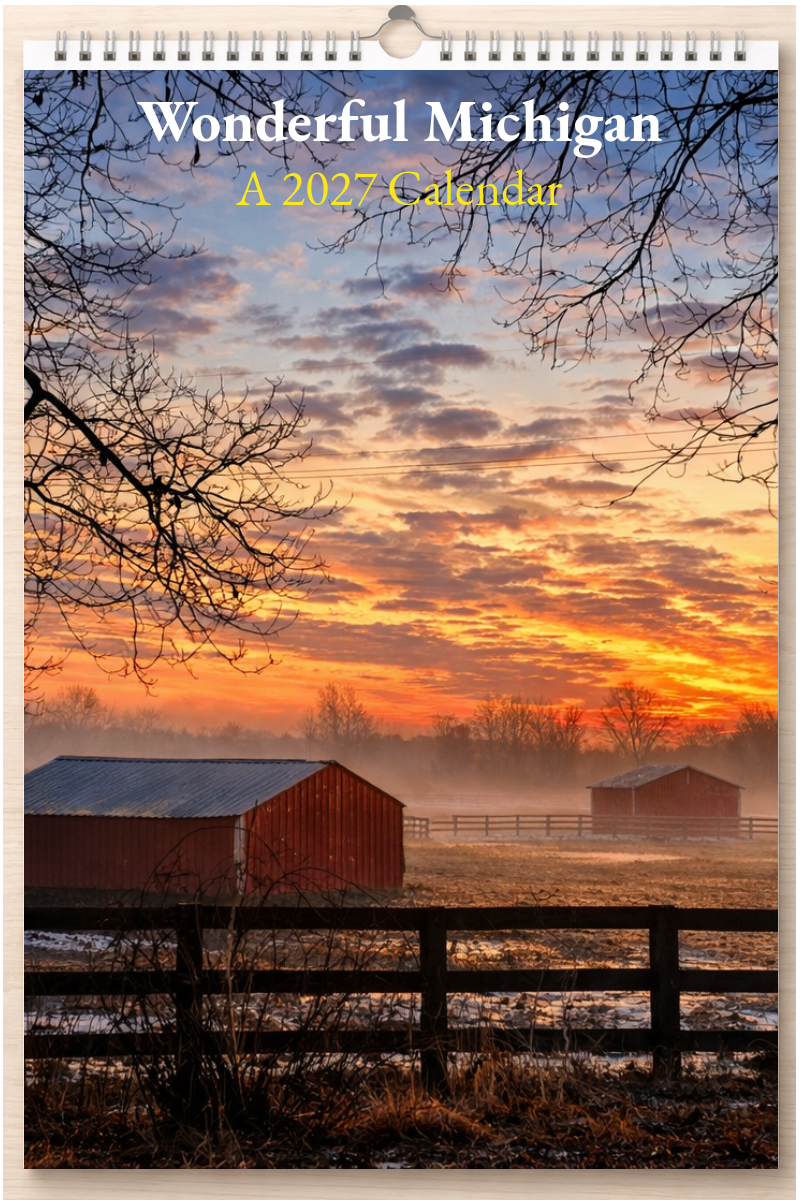 Wonderful Michigan: A 2027 Calendar