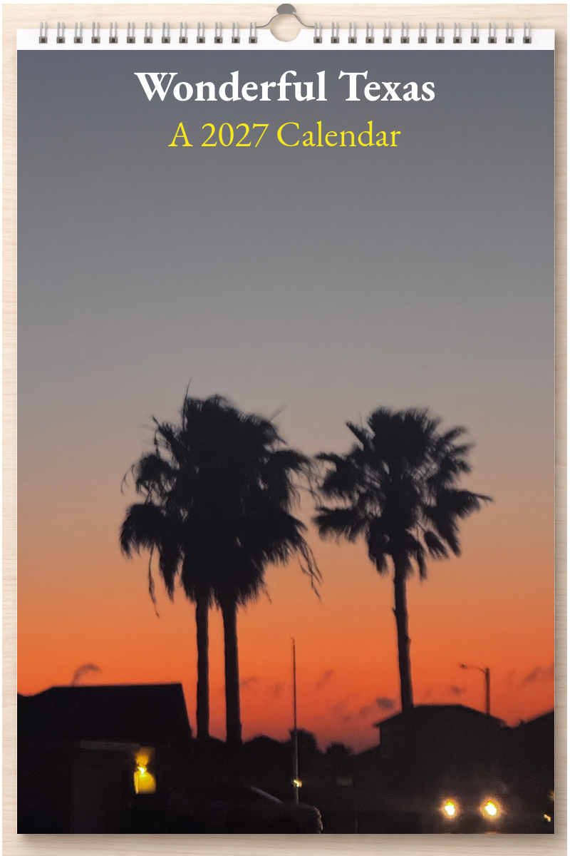 Wonderful Texas: A 2027 Calendar