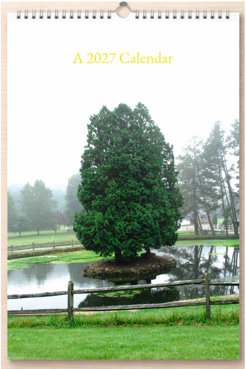 Wonderful Virginia: A 2027 Calendar