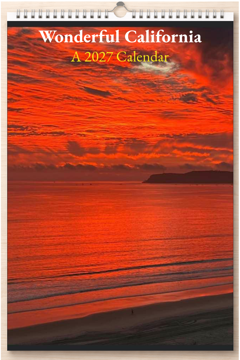 Wonderful California: A 2027 Calendar