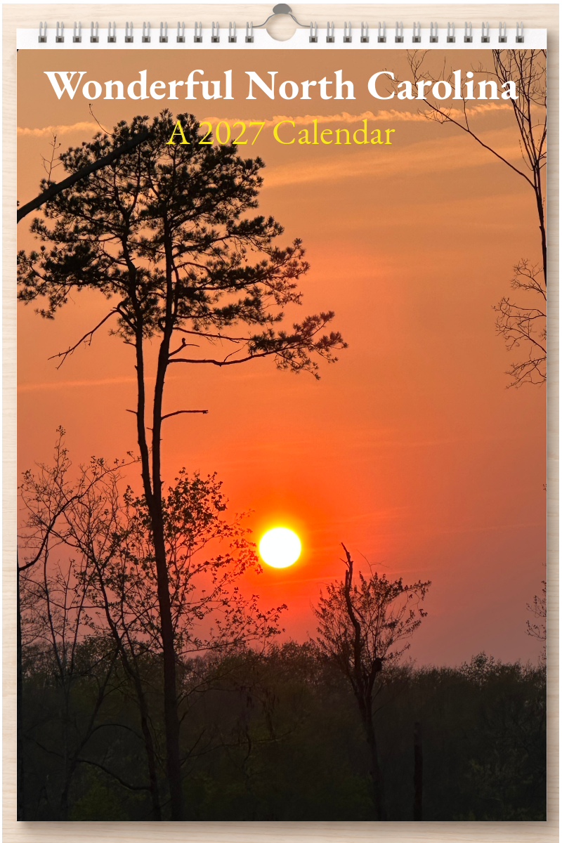 Wonderful North Carolina: A 2027 Calendar