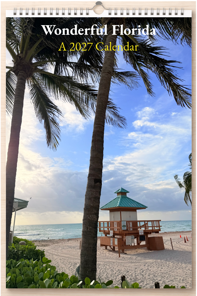 Wonderful Florida: A 2027 Calendar