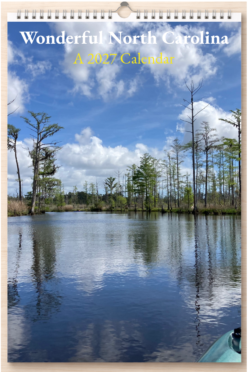 Wonderful North Carolina: A 2027 Calendar