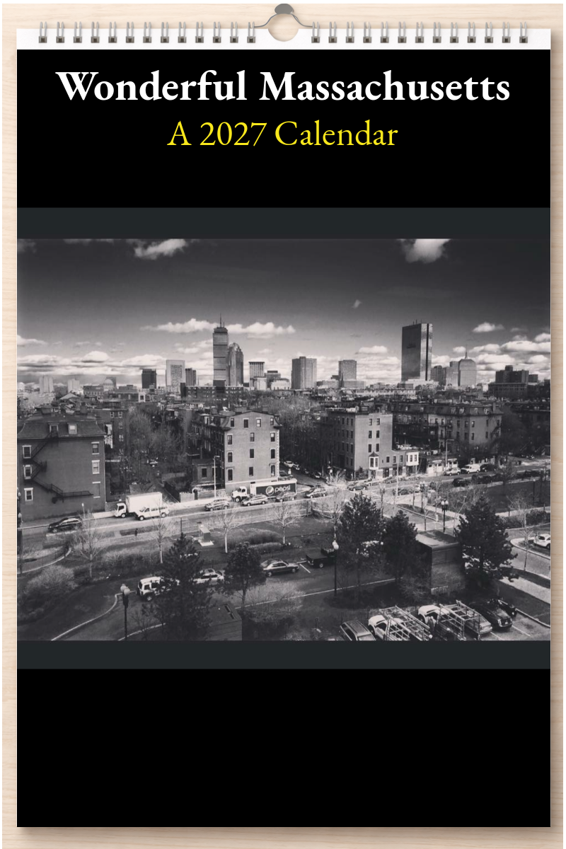 Wonderful Massachusetts: A 2027 Calendar