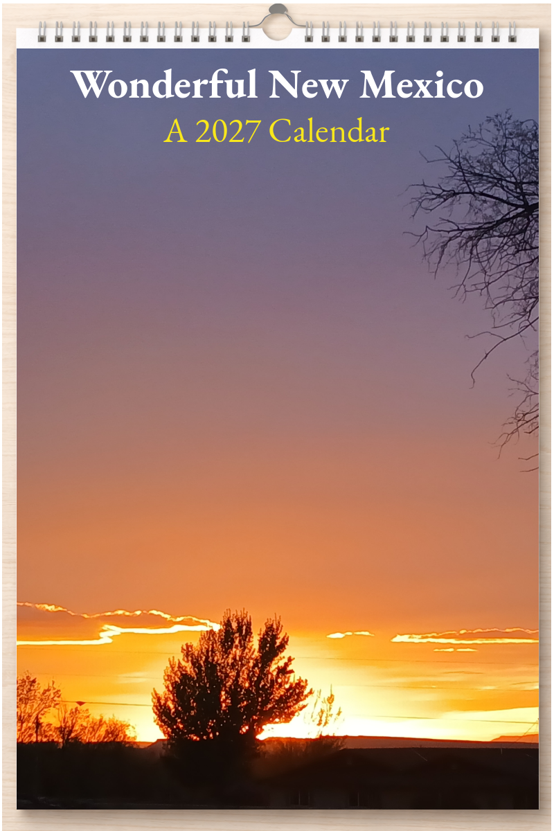 Wonderful New Mexico: A 2027 Calendar