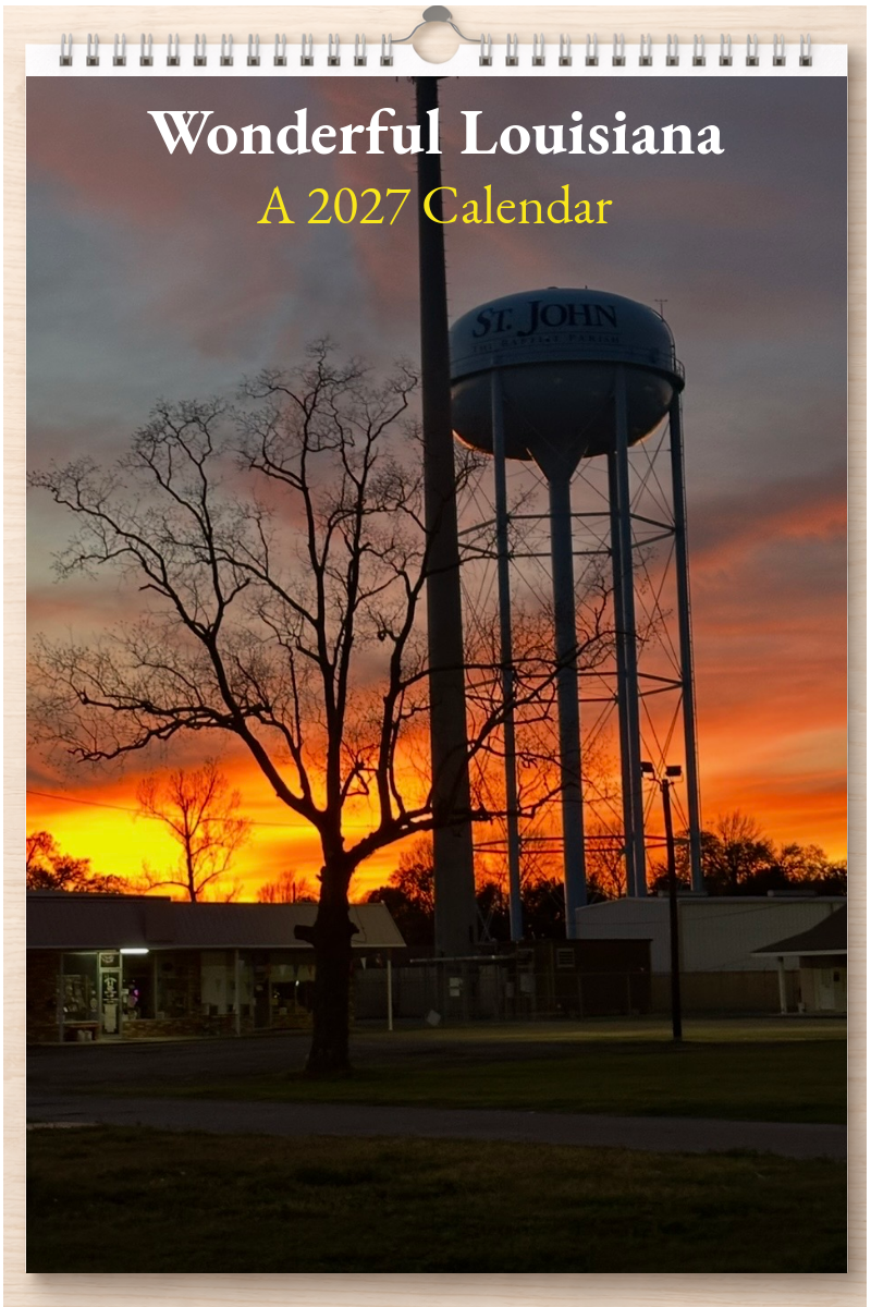 Wonderful Louisiana: A 2027 Calendar