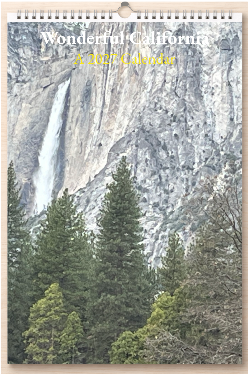 Wonderful California: A 2027 Calendar