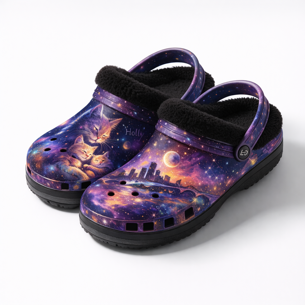 Holly's Signature Fur-Lined Clogs(Men's) – Silent Spark Press