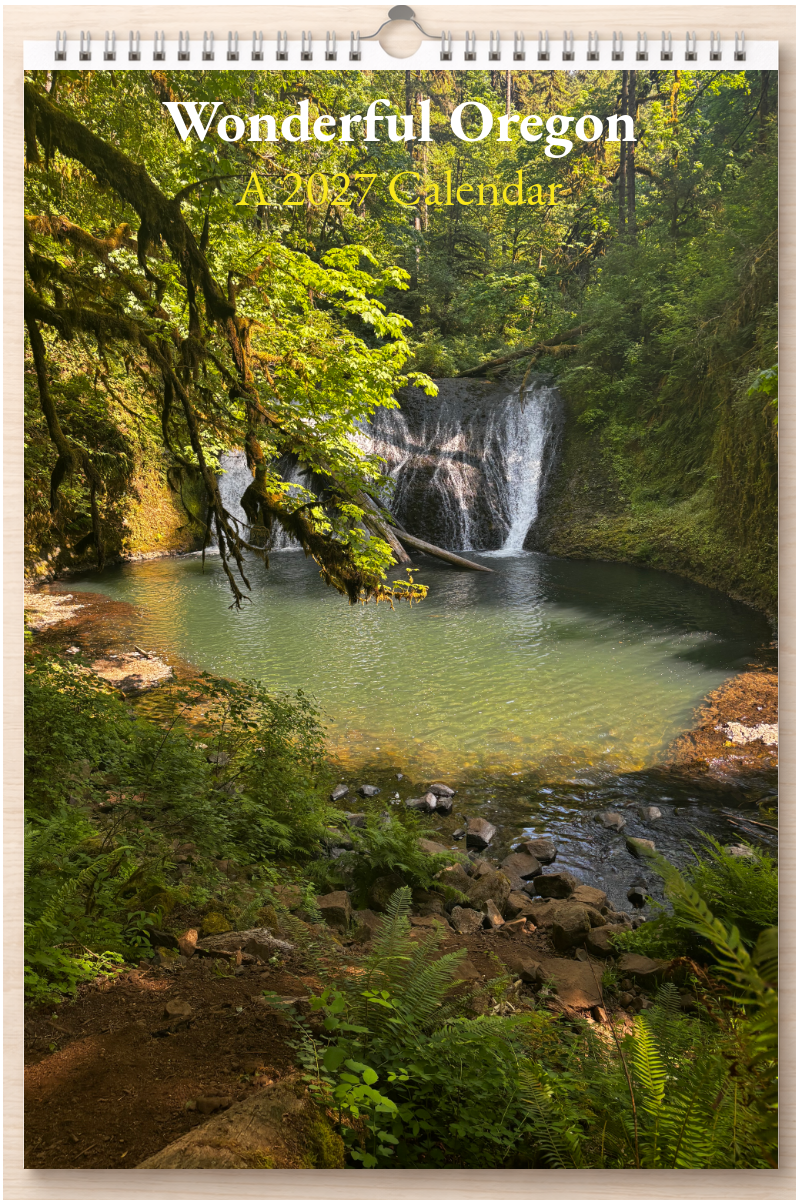 Wonderful Oregon: A 2027 Calendar