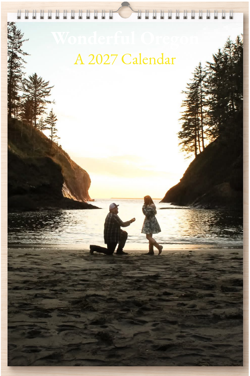 Wonderful Oregon: A 2027 Calendar