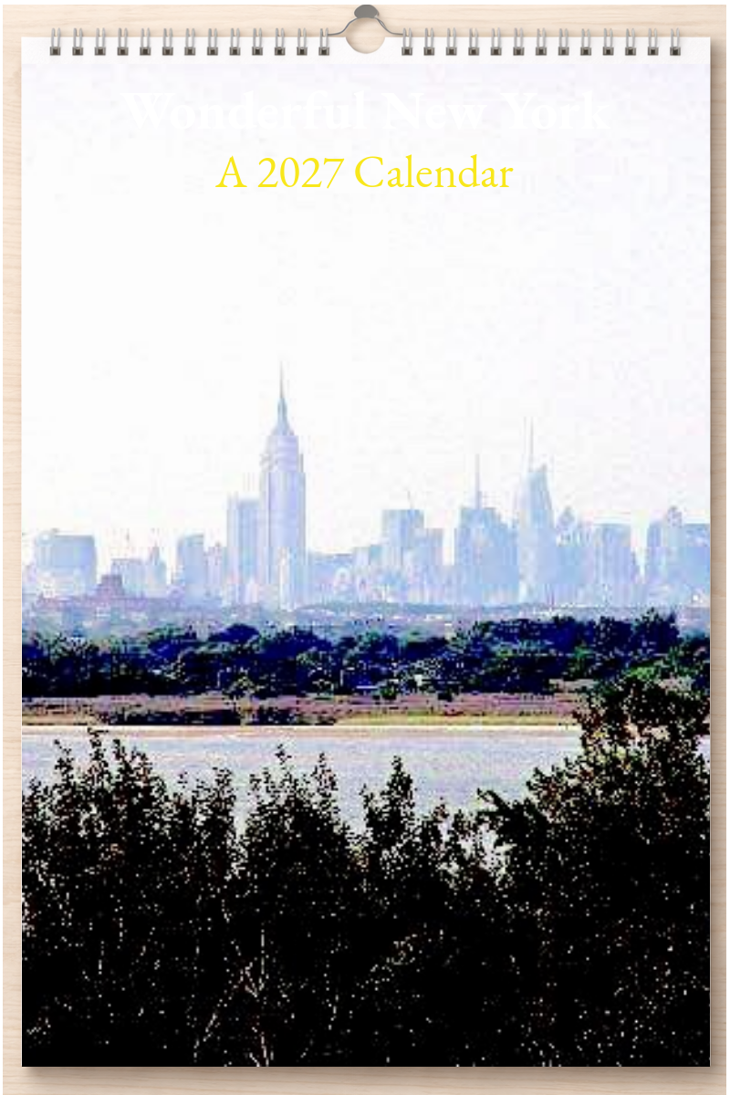 Wonderful New York: A 2027 Calendar