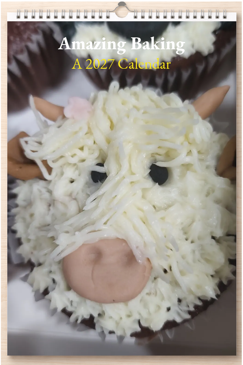 Amazing Baking: A 2027 Calendar