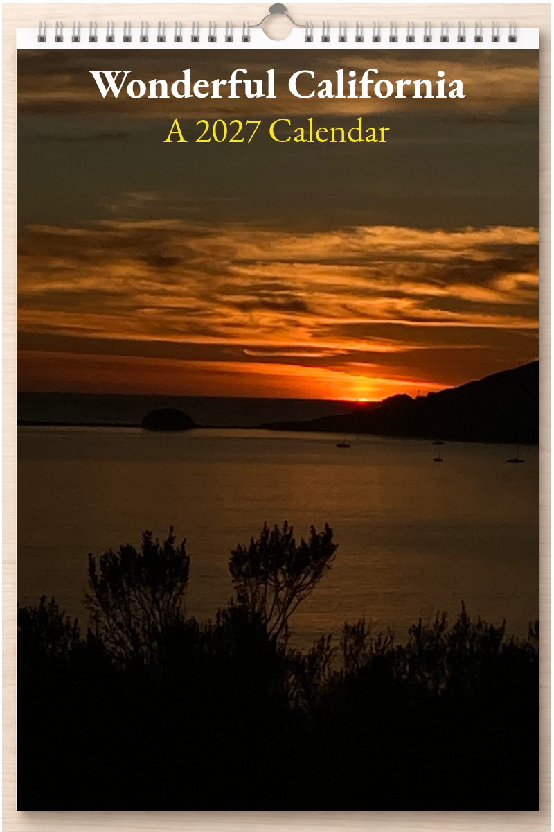 Wonderful California: A 2027 Calendar