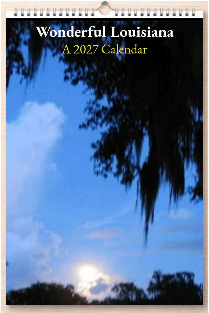 Wonderful Louisiana: A 2027 Calendar