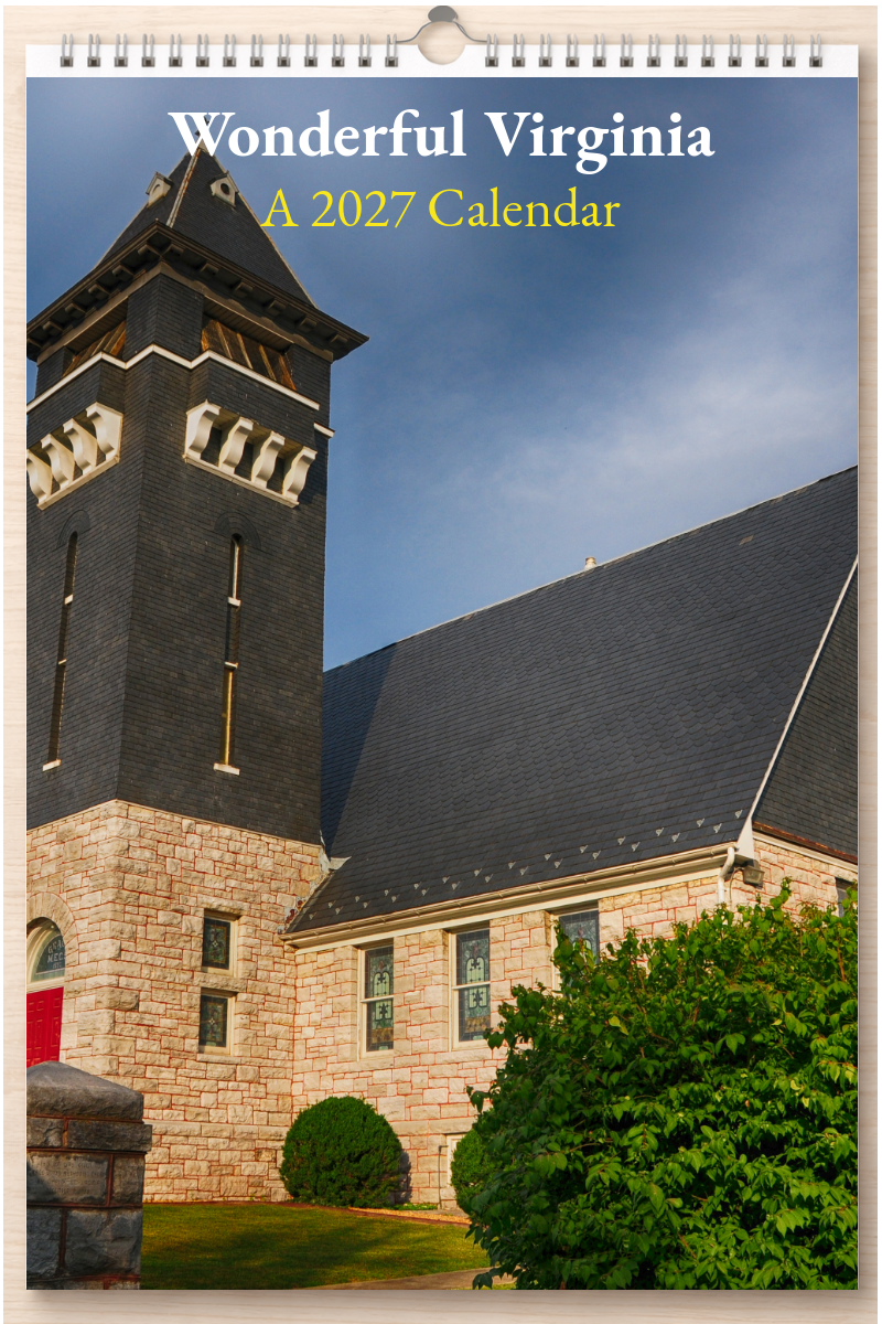 Wonderful Virginia: A 2027 Calendar