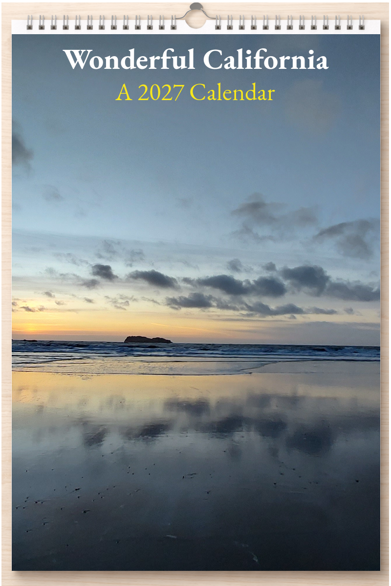 Wonderful California: A 2027 Calendar