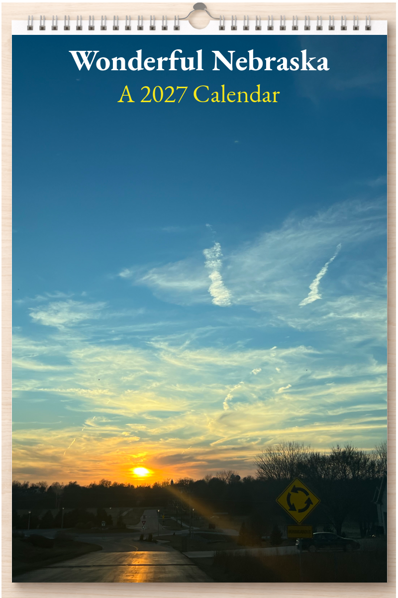 Wonderful Nebraska: A 2027 Calendar