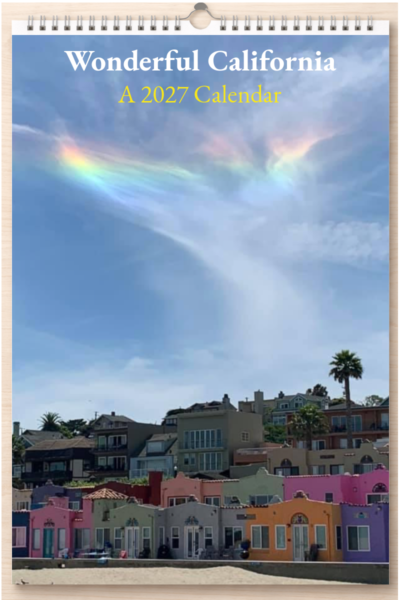 Wonderful California: A 2027 Calendar