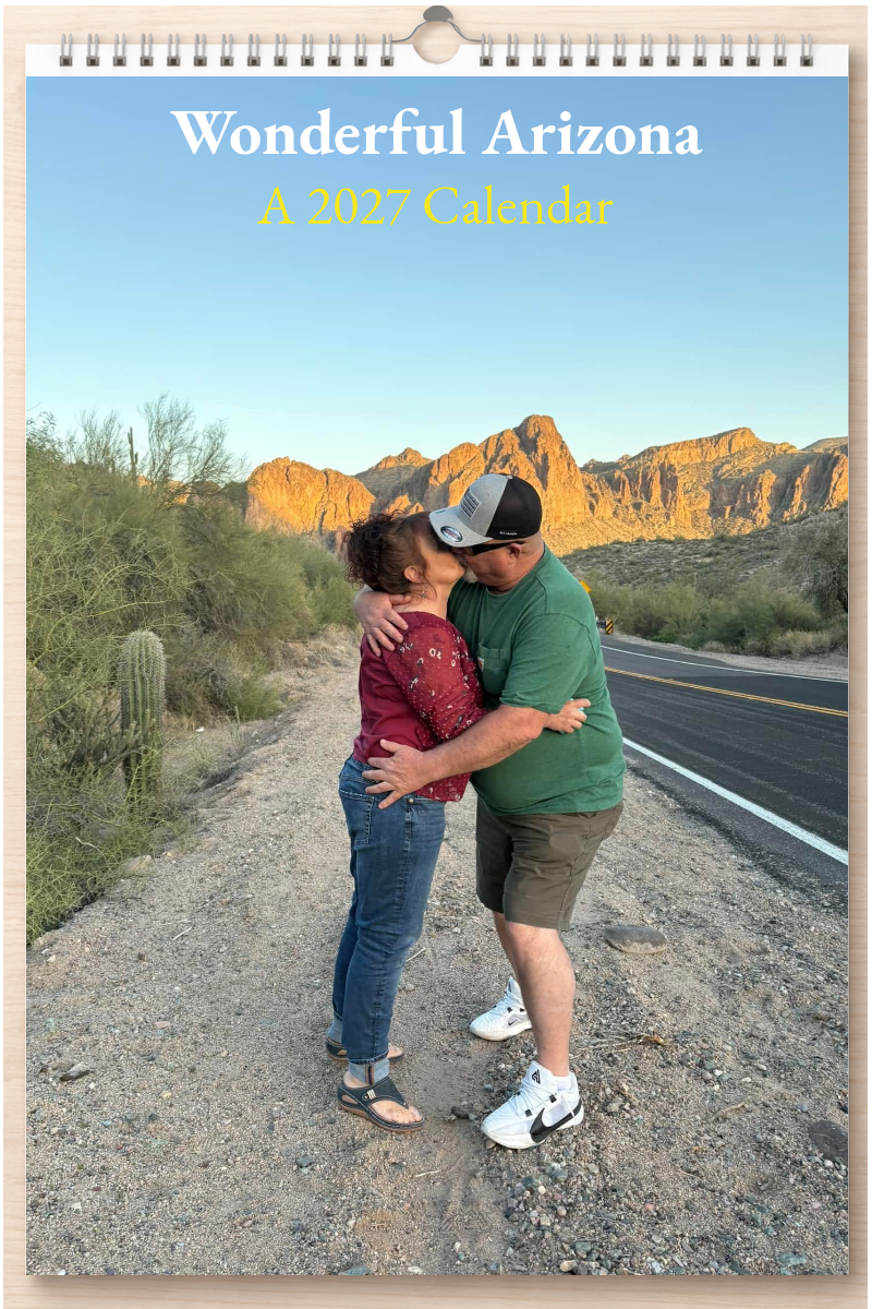 Wonderful Arizona: A 2027 Calendar