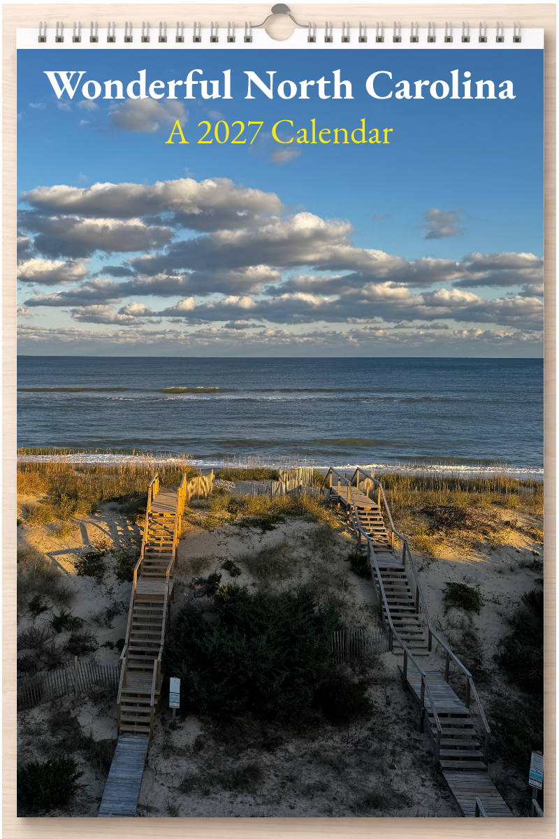 Wonderful North Carolina: A 2027 Calendar