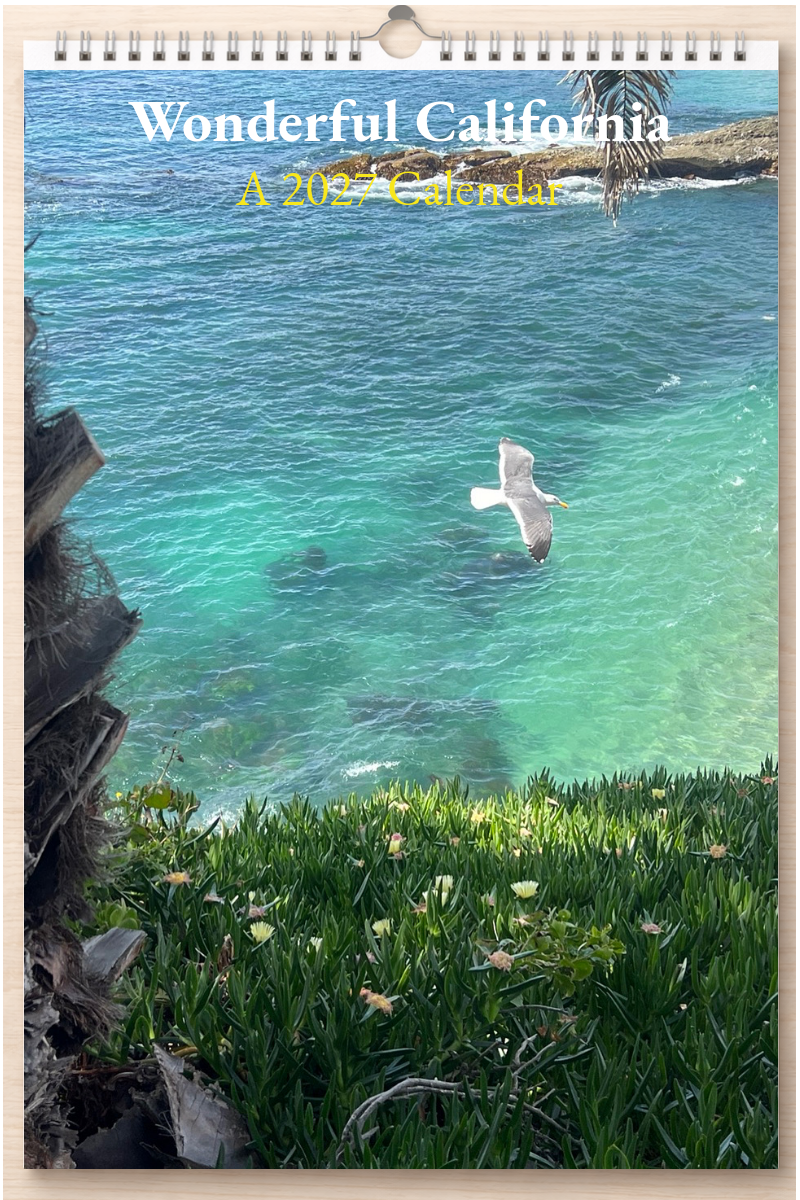 Wonderful California: A 2027 Calendar