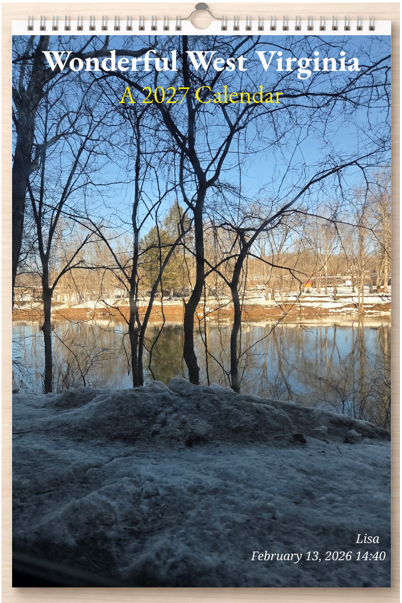 Wonderful West Virginia: A 2027 Calendar