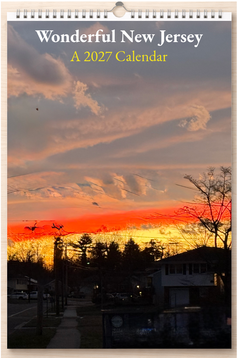 Wonderful New Jersey: A 2027 Calendar