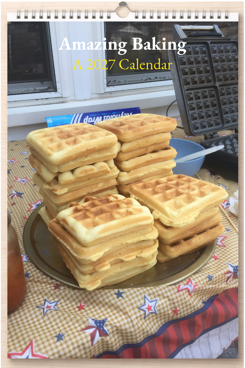 Amazing Baking: A 2027 Calendar