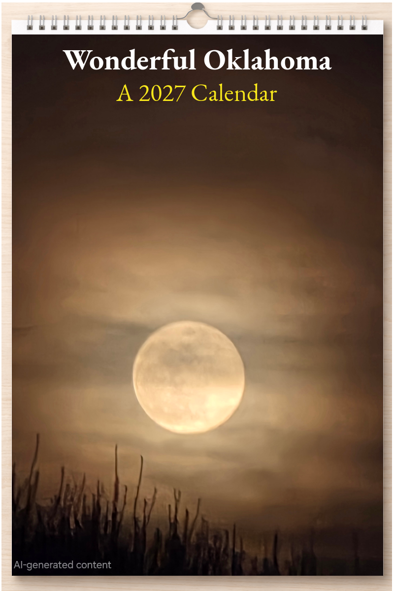 Wonderful Oklahoma: A 2027 Calendar