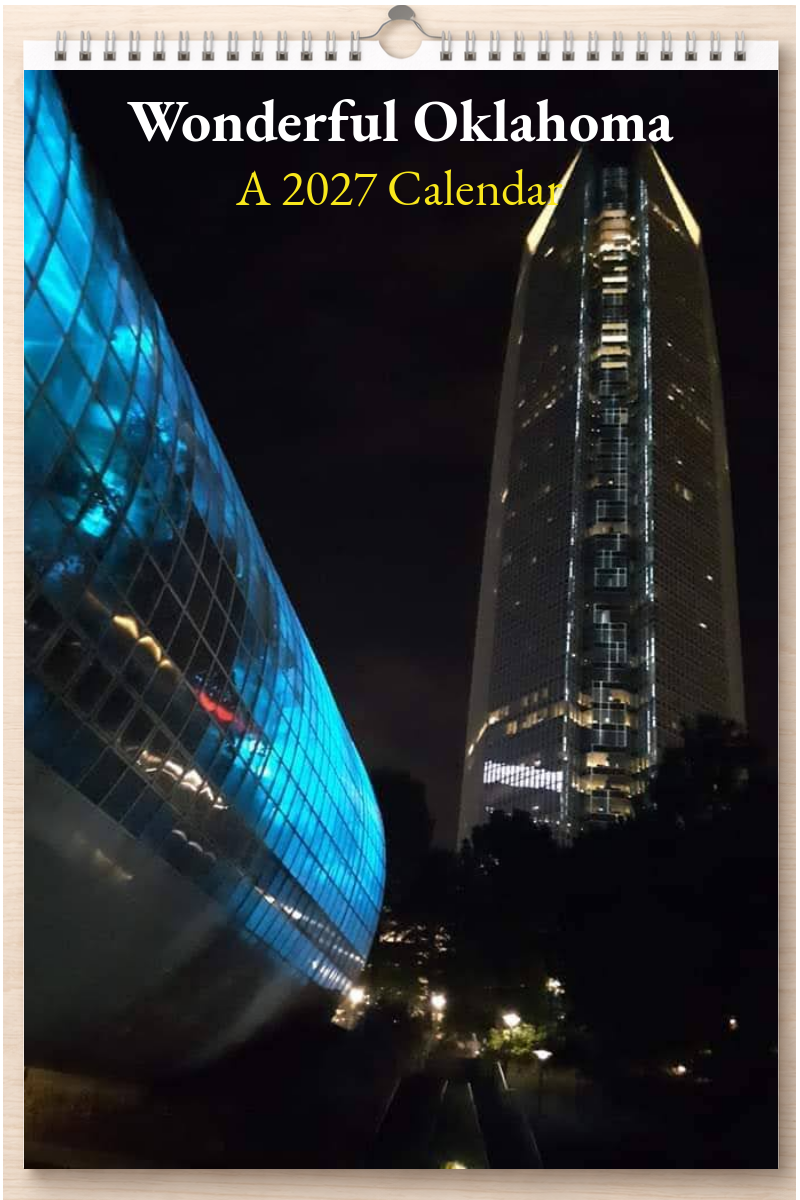 Wonderful Oklahoma: A 2027 Calendar