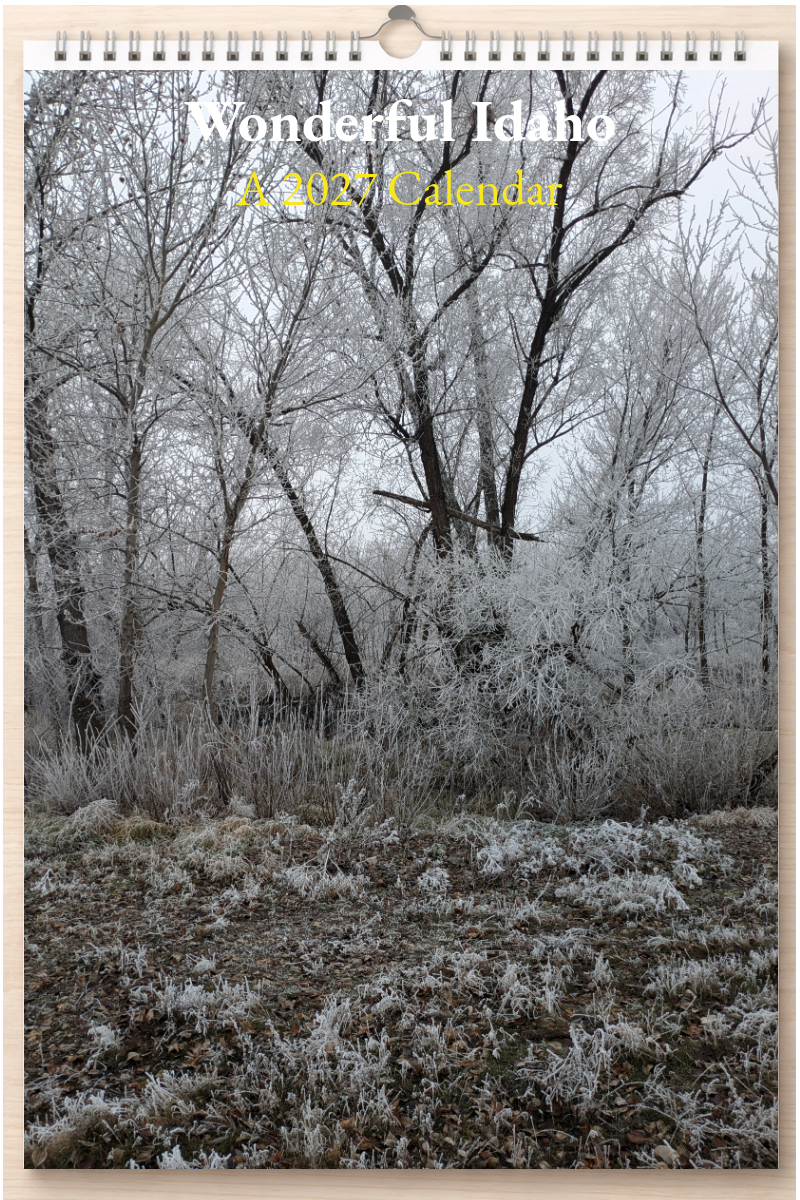 Wonderful Idaho: A 2027 Calendar