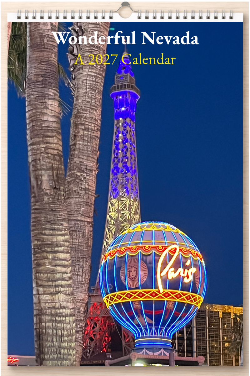 Wonderful Nevada: A 2027 Calendar