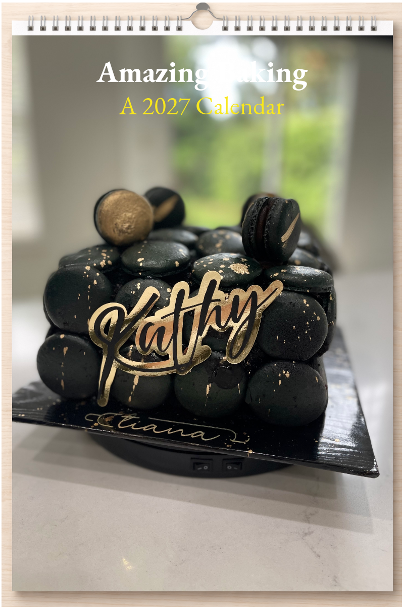 Amazing Baking: A 2027 Calendar