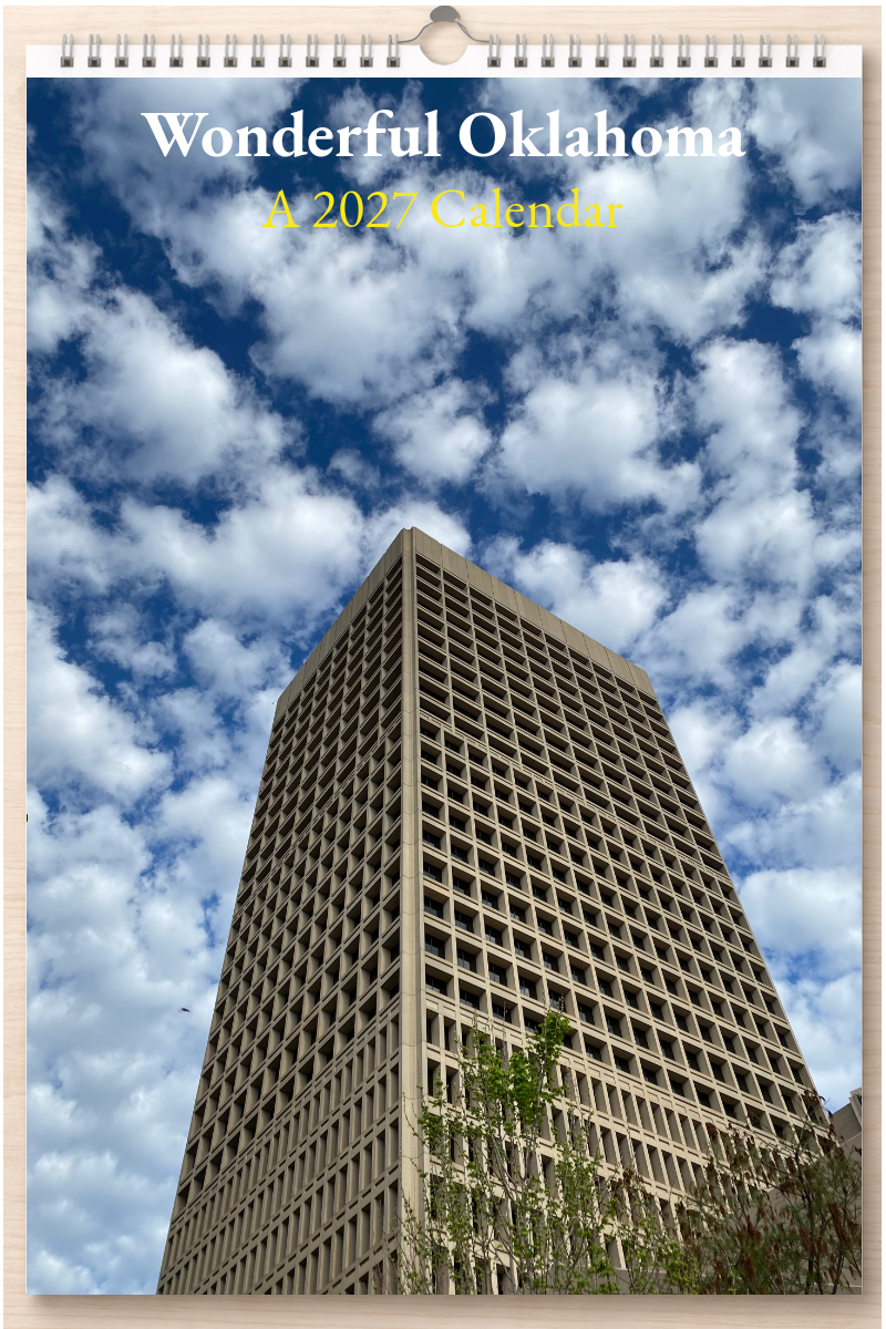 Wonderful Oklahoma: A 2027 Calendar