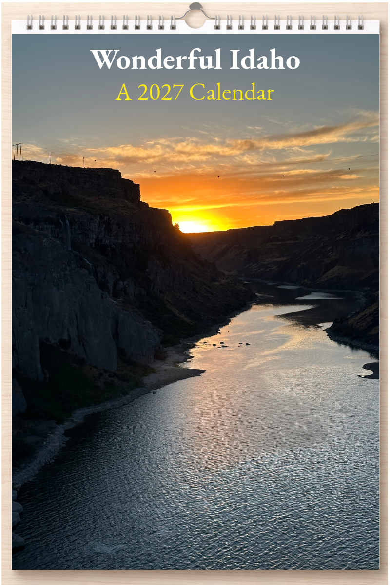 Wonderful Idaho: A 2027 Calendar