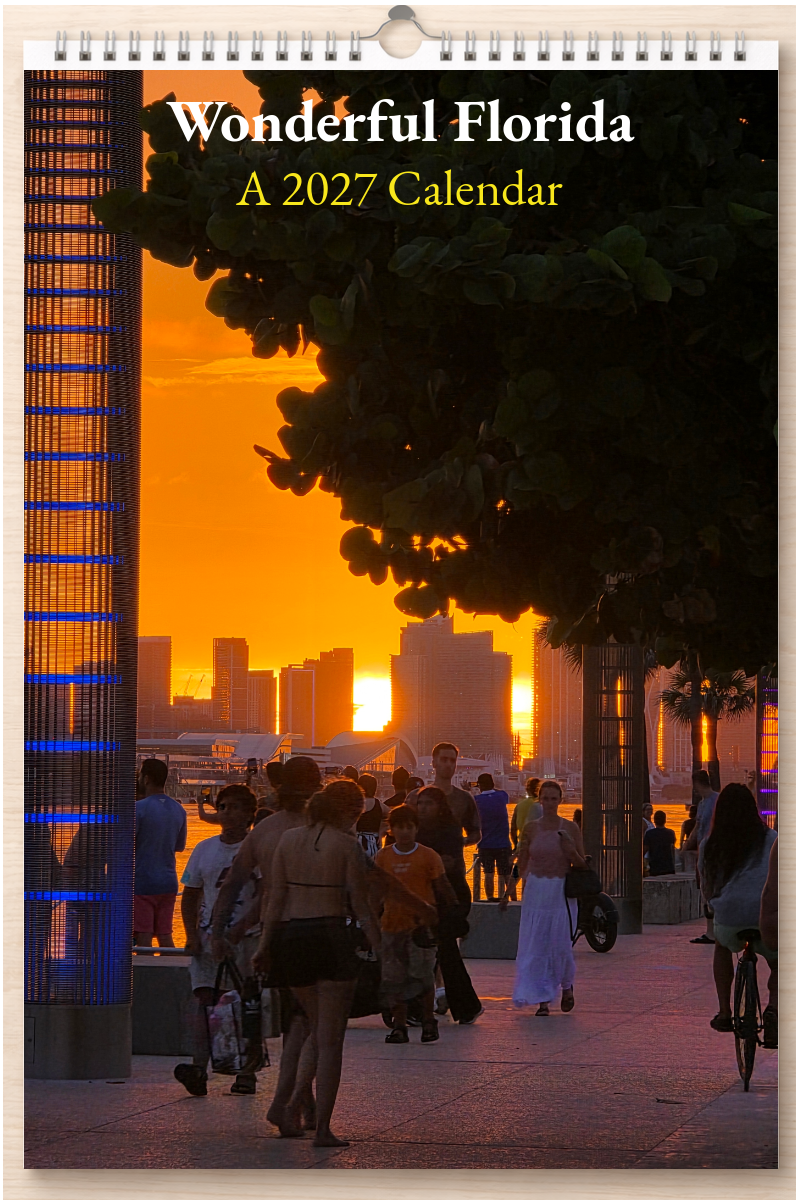 Wonderful Florida: A 2027 Calendar