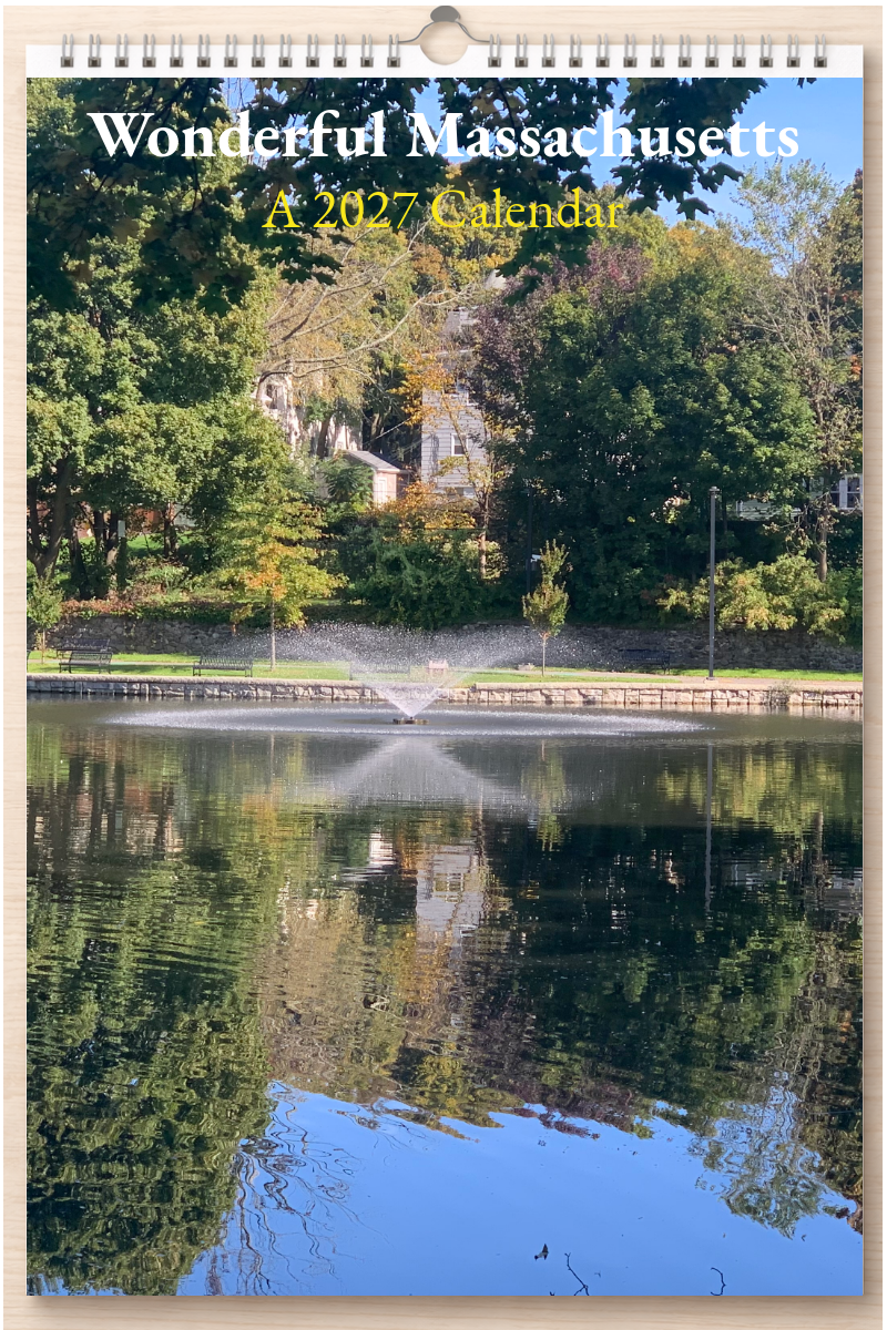 Wonderful Massachusetts: A 2027 Calendar