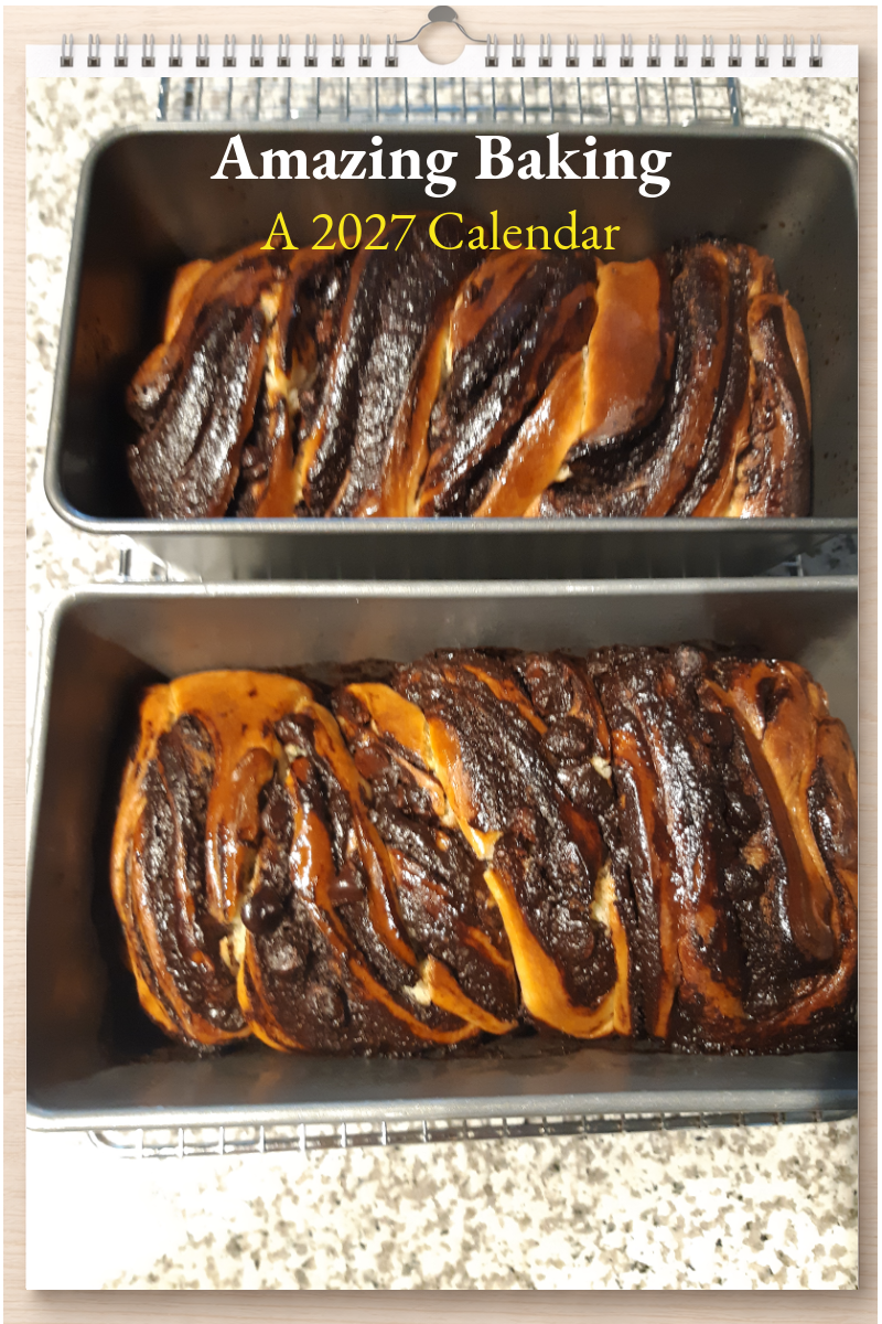 Amazing Baking: A 2027 Calendar